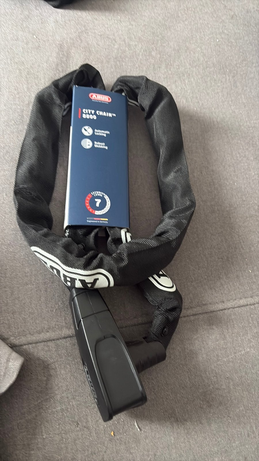 Abus 120 cm nieuw, Hobby en Vrije tijd, Metaaldetectors, Ophalen, Zo goed als nieuw