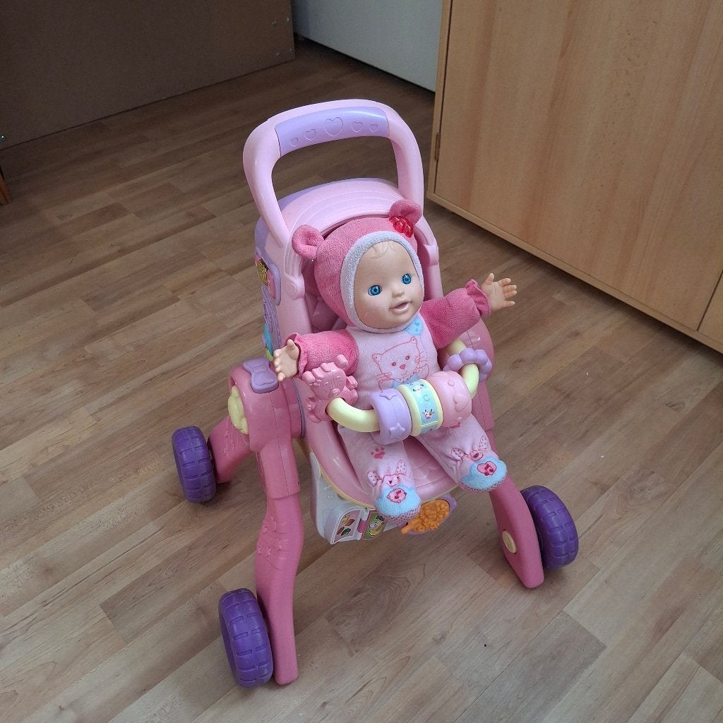 Kinder loopwagen/poppen kinderstoel, Ophalen, Zo goed als nieuw, Overige typen, Met geluid