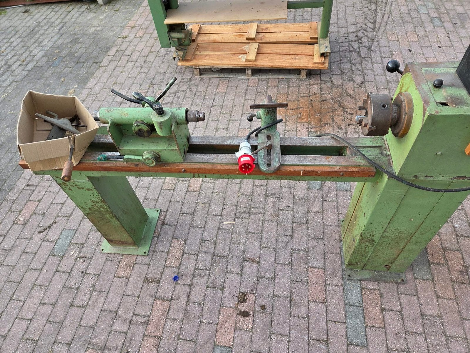 Robuuste Houtdraaibank, Ophalen, Gebruikt, Houtdraaibank, 500 tot 1000 mm