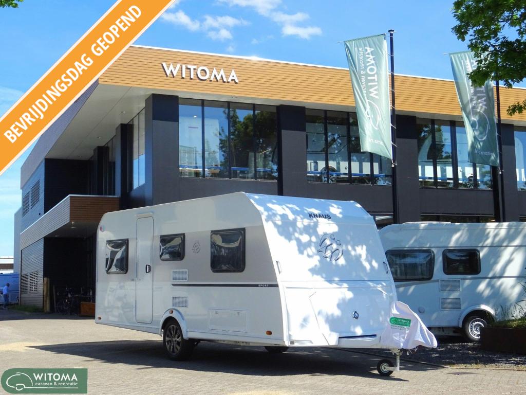 Knaus Sport 500 EU € 3.050 korting!, Rondzit, Bedrijf, 5 tot 6 meter, Knaus