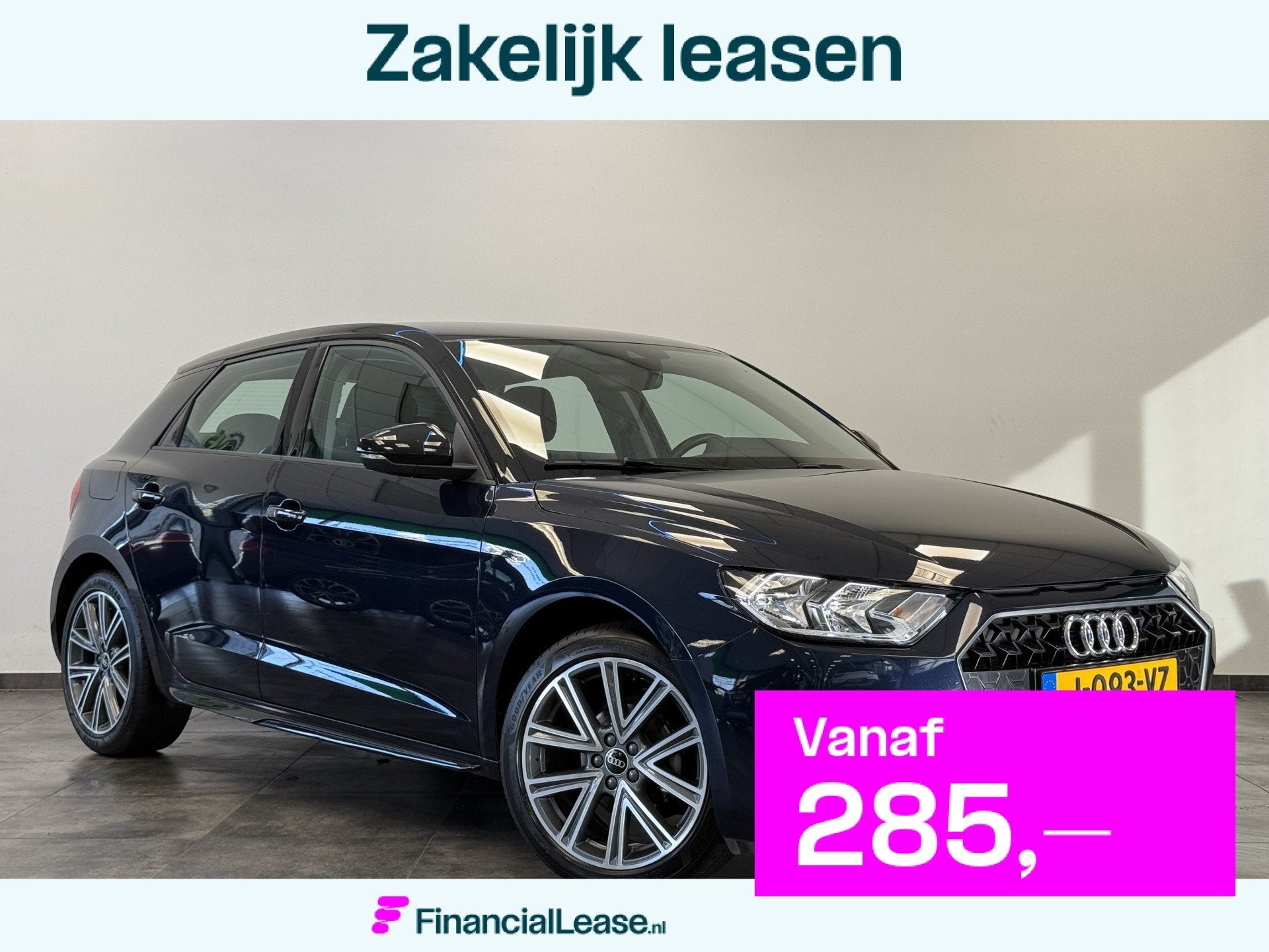 Audi A1 Sportback 25 TFSI epic Apple carplay 17LMV Cruise Co, Stof, Met garantie (alle), Blauw, Origineel Nederlands