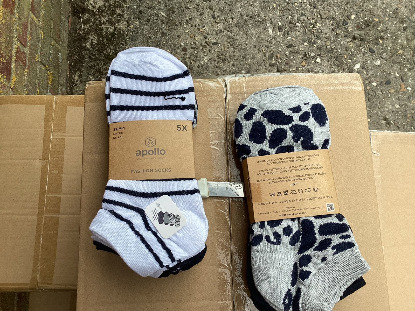 Grote partij dames sneaker sokken (1200 paar) maat 35/40, Overige kleuren, Jaap textielshop, Maat 35 t/m 38, Nieuw