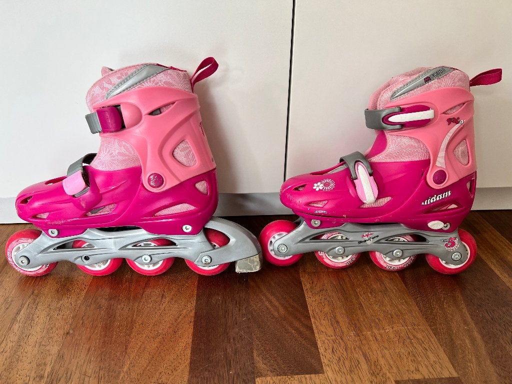 skeelers Nijdam junior 3 in 1 verstelbaar, maat 34 - 37, Kinderen, Inline skates 4 wielen, Ophalen, Overige merken