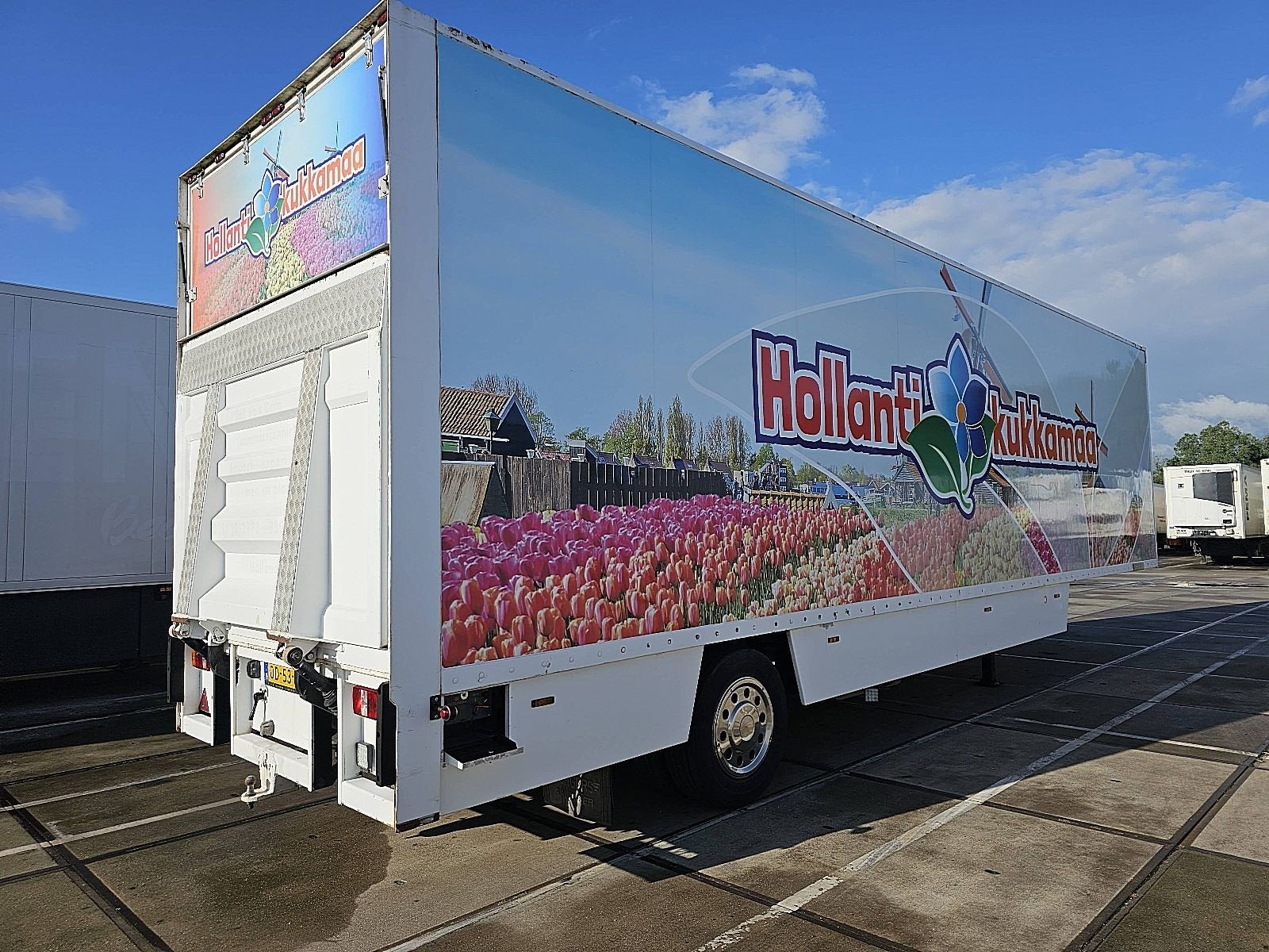 BURG BPDO 10 10 LS marktkraam/foodtrail, Auto's, Vrachtwagens, Overige kleuren, Origineel Nederlands, Bedrijf, Aanhangers en Opleggers