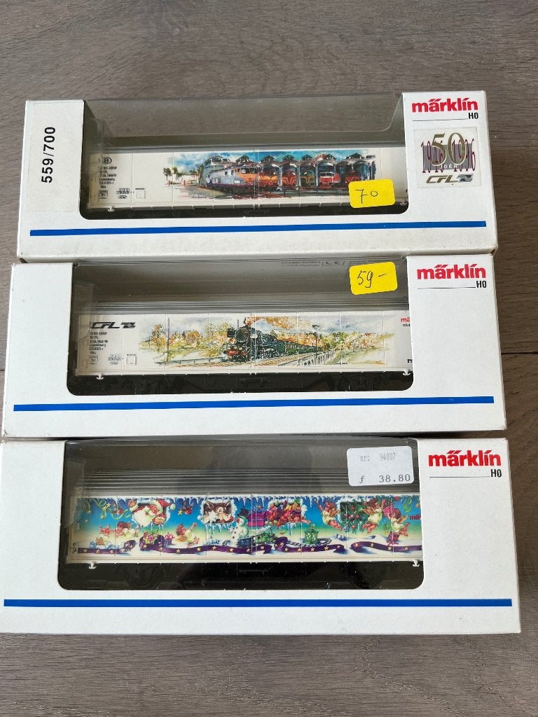Marklin ho wagons nieuwstaat, Wisselstroom, Ophalen of Verzenden, Märklin, Nieuw