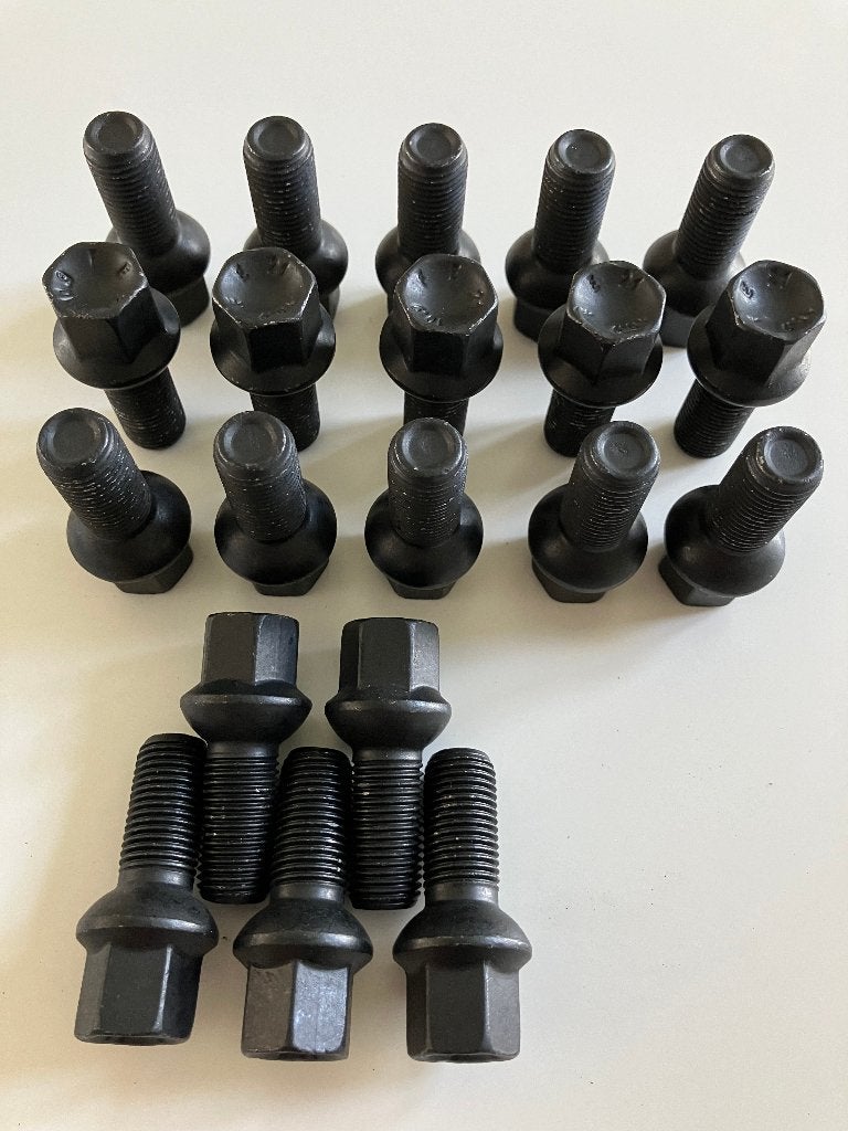 Wielbout M14 x 1,5 x 27 mm bolconische kop, staal gezwart, Ophalen of Verzenden, Nieuw