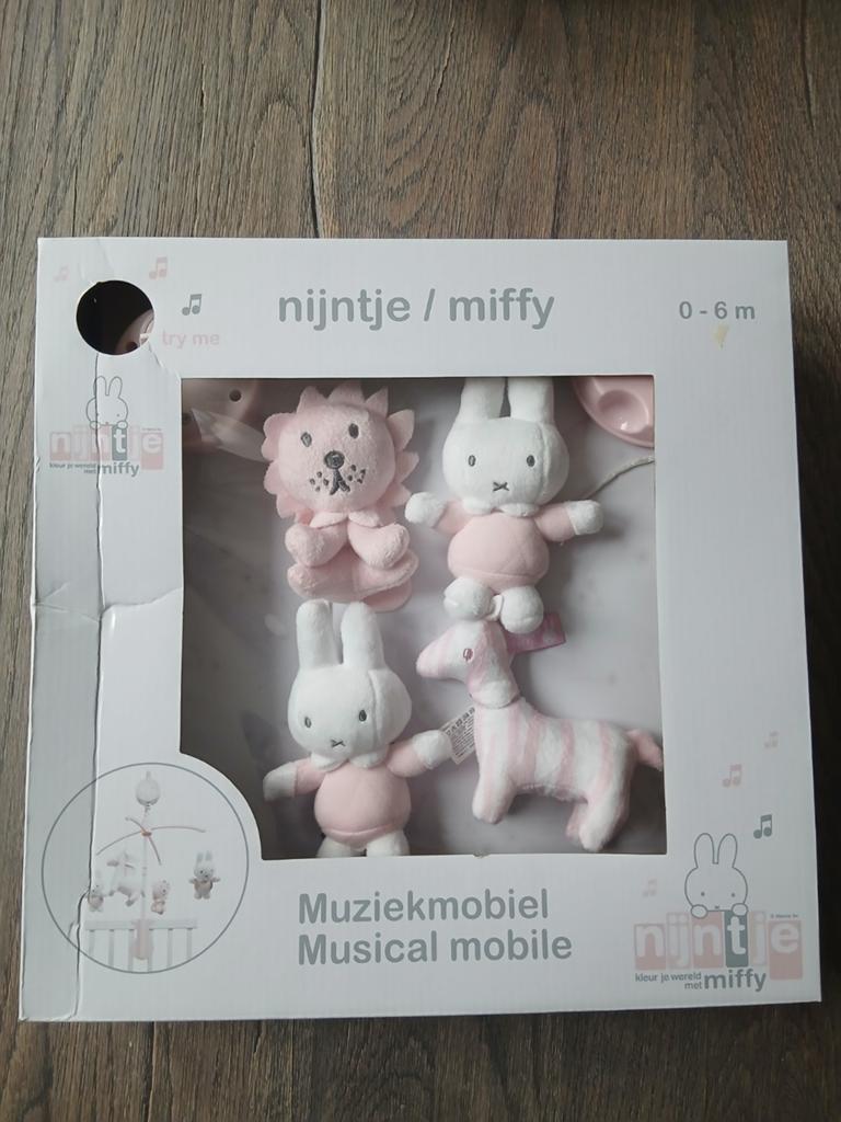 Muziekmobiel nijntje, Ophalen of Verzenden, Nieuw, Mobiel