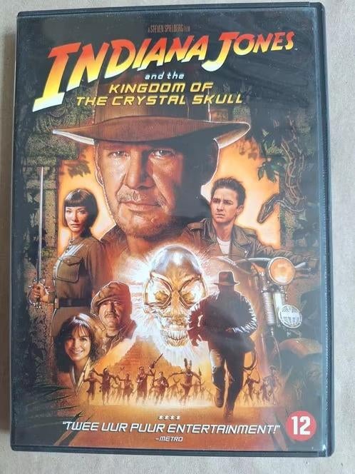 Dvd Indiana Jones hh, Vanaf 12 jaar, Ophalen of Verzenden, Zo goed als nieuw
