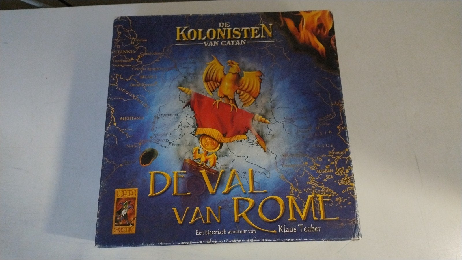 Kolonisten van Catan - De Val van Rome - INCOMPLEET, Drie of vier spelers, Verzenden, Gebruikt, 999 Games