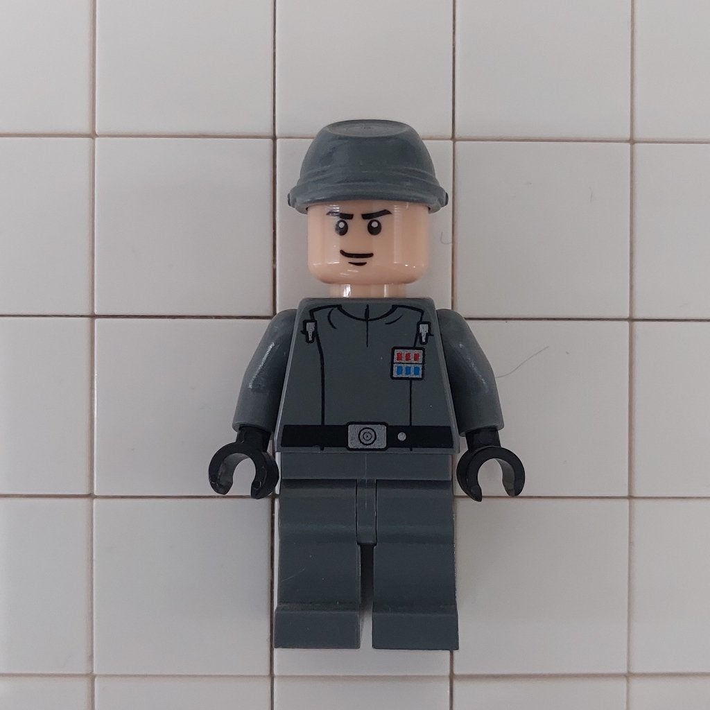 LEGO Star Wars Minifig - Imperial Officer - sw0376, Ophalen of Verzenden, Zo goed als nieuw