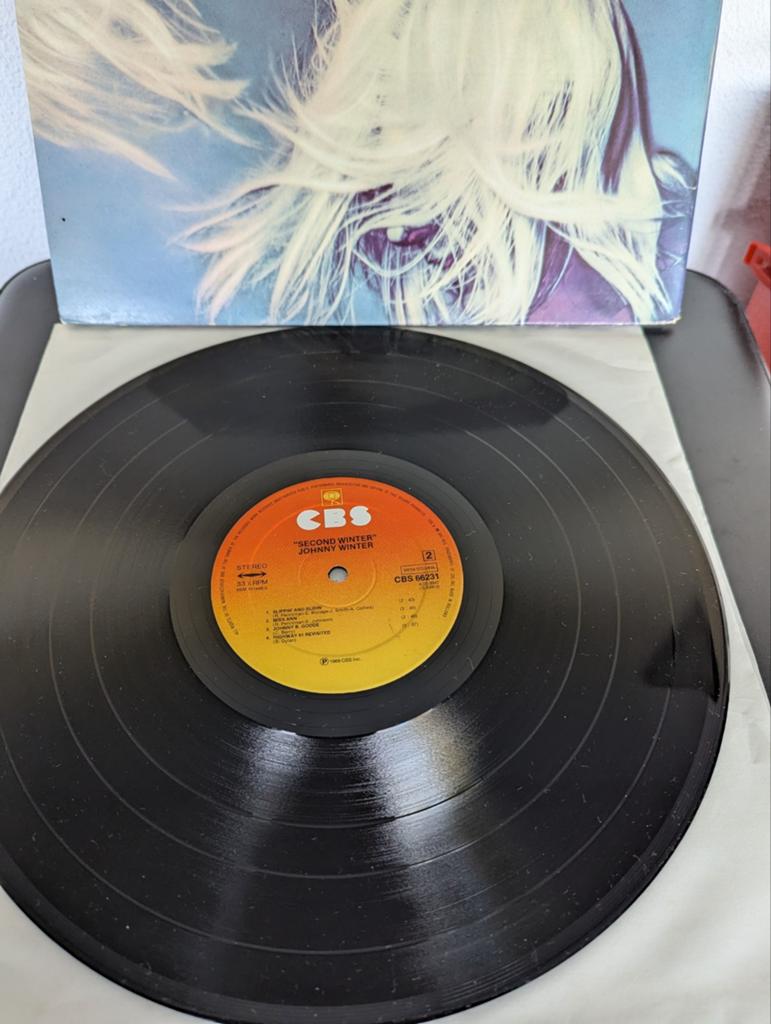 Johnny Winter - Second Winter ( vinyl lp), Cd's en Dvd's, Ophalen of Verzenden, Gebruikt, 12 inch, Poprock