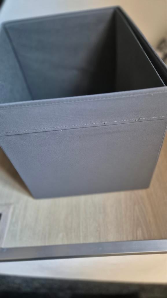 IKEA DRÖNA Opbergdoos - Grijs 2 stuks, Ophalen, Overige materialen, Mand, Vierkant