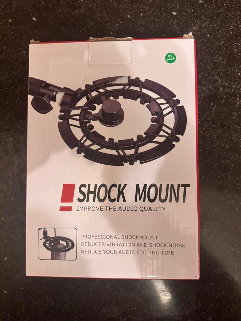 Microfoon Shock Mount, Muziek en Instrumenten, Microfoons, Ophalen of Verzenden, Nieuw, Studiomicrofoon