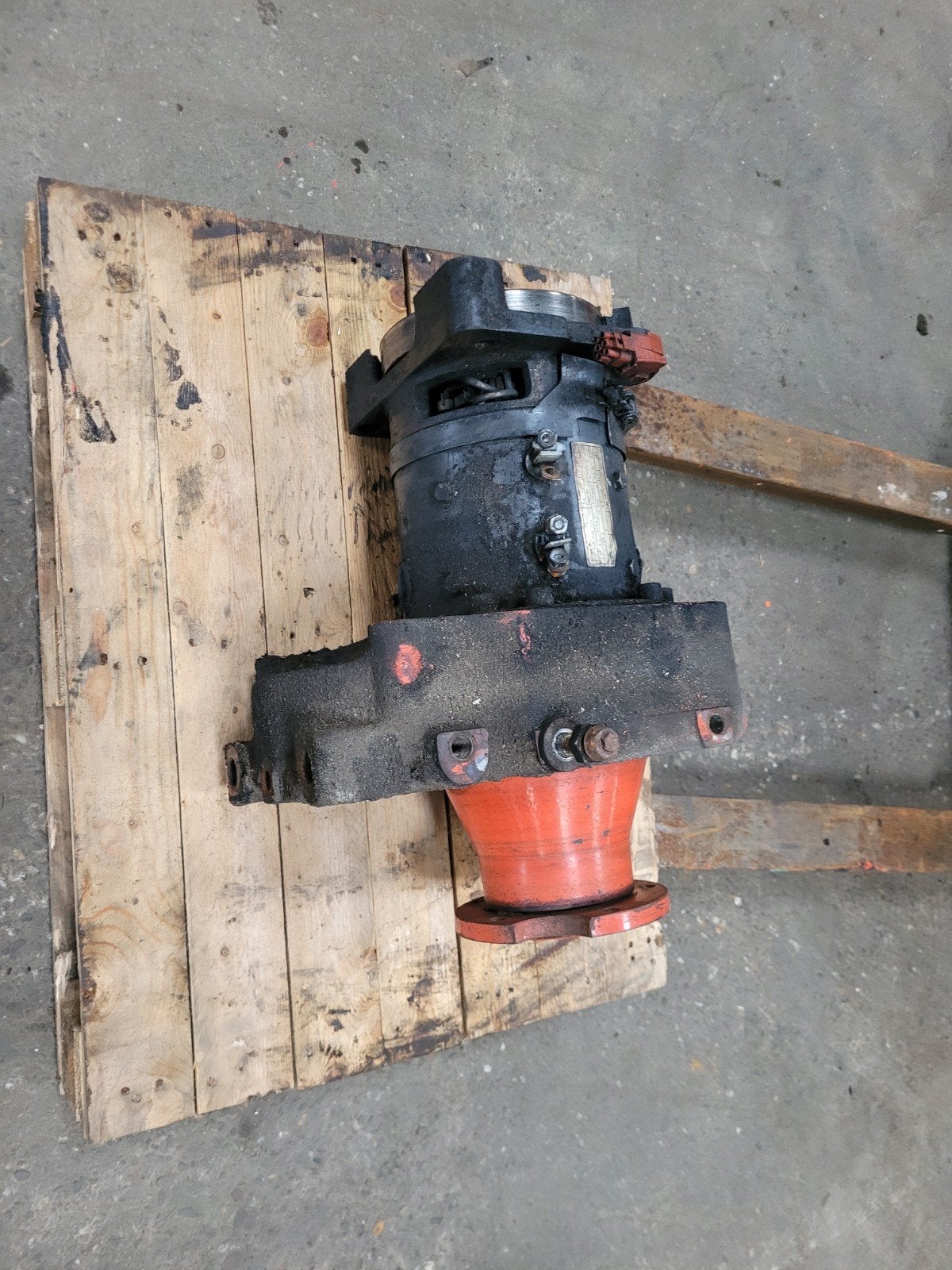 Linde e15s e16s 48v wheel drive motor &amp; hub assembly for, Ophalen, Gebruikt