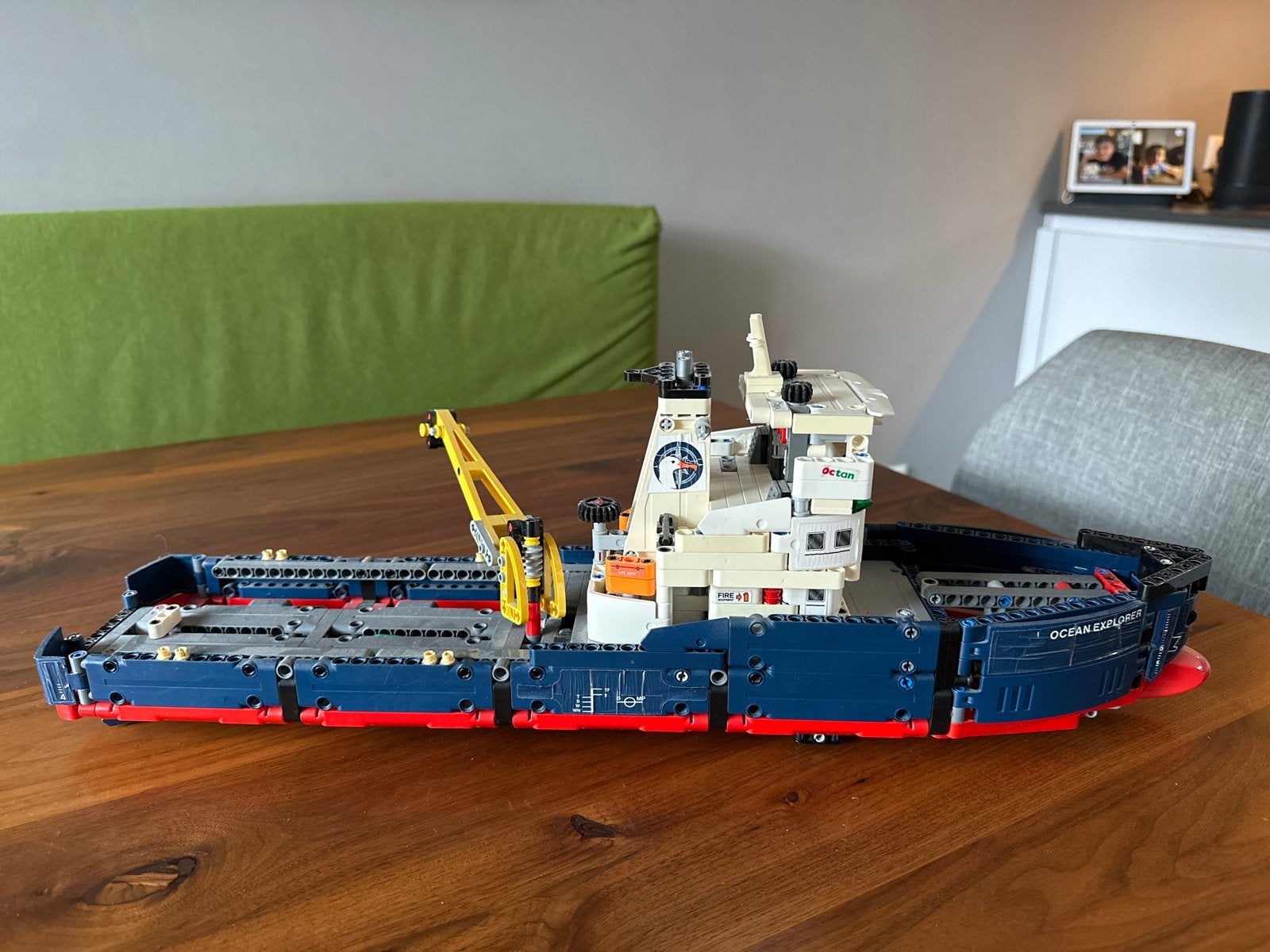 Lego Technic Ocean Explorer Schip, Ophalen of Verzenden, Zo goed als nieuw, Overige merken