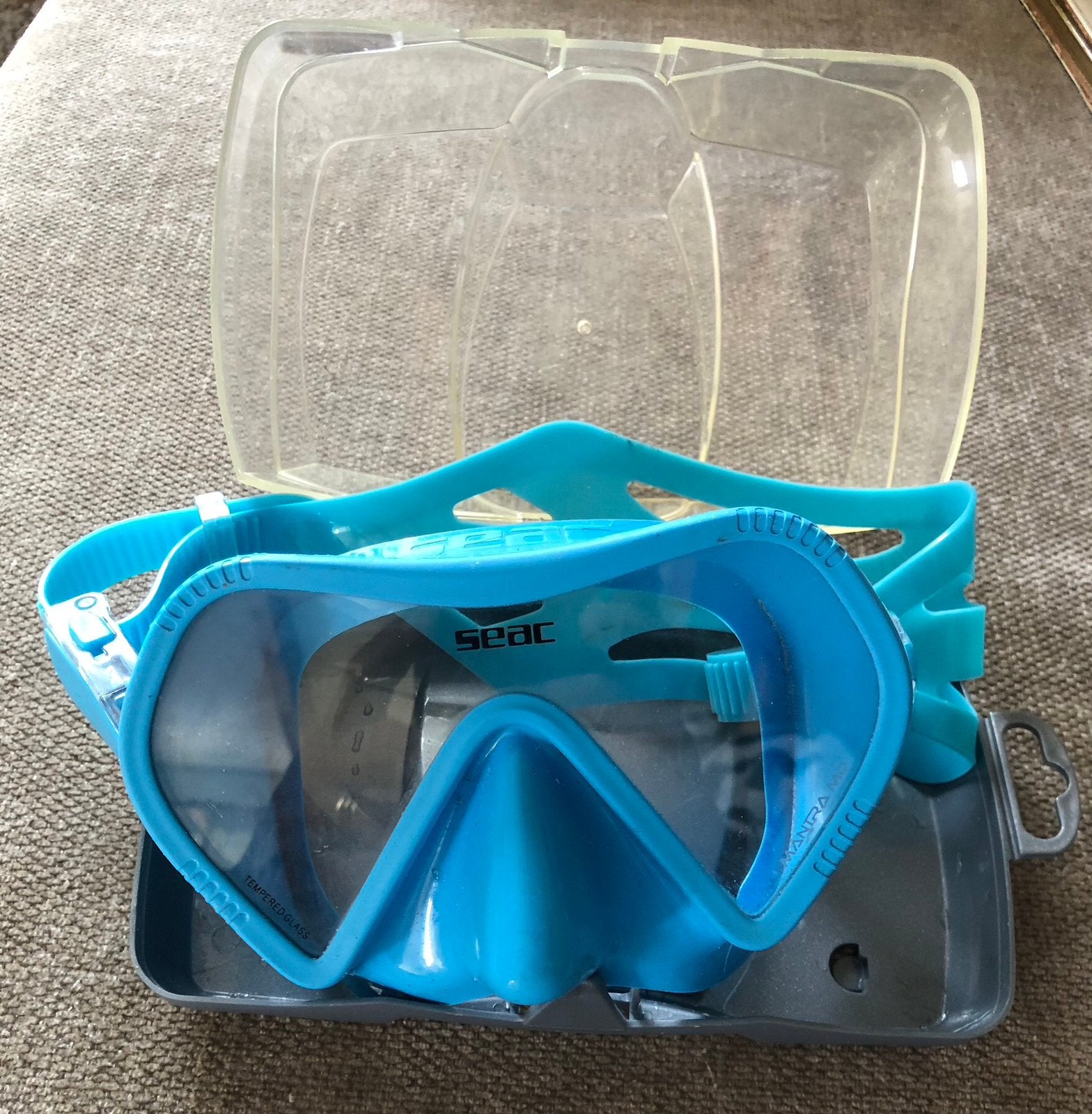 Seac snorkel bril mantra mb, Ophalen of Verzenden, Zo goed als nieuw, Duikbril of Snorkel
