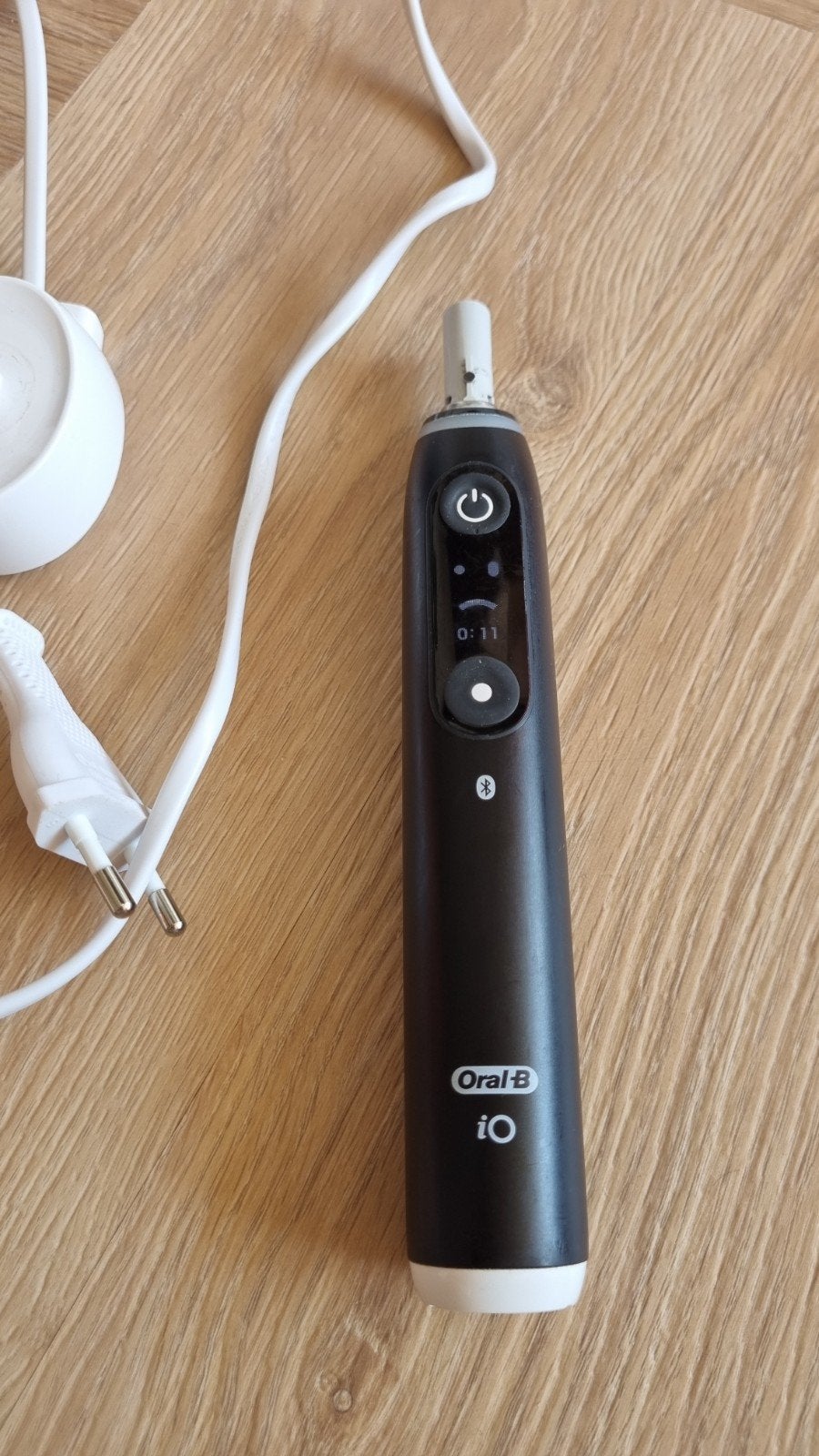 oral b io 6n elektrische tandebborstel  zwart, Ophalen of Verzenden, Zo goed als nieuw, Tandenborstel