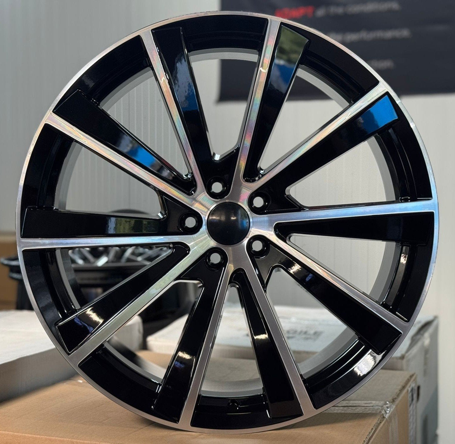NIEUW 21" DMR V21 Velgen 5x108 Pastop Ford Volvo Jaguar 5x10, Ophalen, Velg(en), Agt, Nieuw