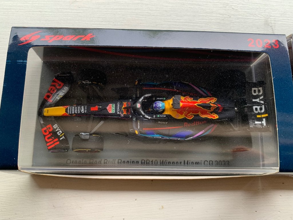 Max Verstappen Miami 2023 Spark 1:43, Ophalen of Verzenden, Zo goed als nieuw, Formule 1
