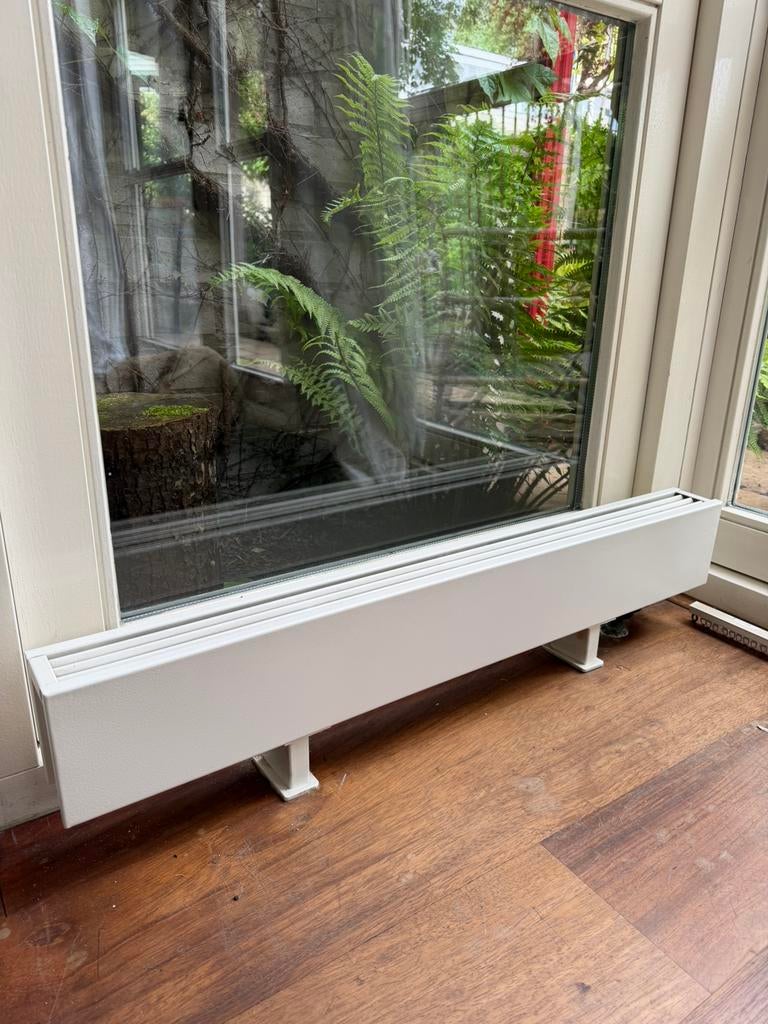 Designradiator 2 stuks, Doe-het-zelf en Verbouw, Verwarming en Radiatoren, Ophalen, Radiator, Zo goed als nieuw, 60 tot 150 cm
