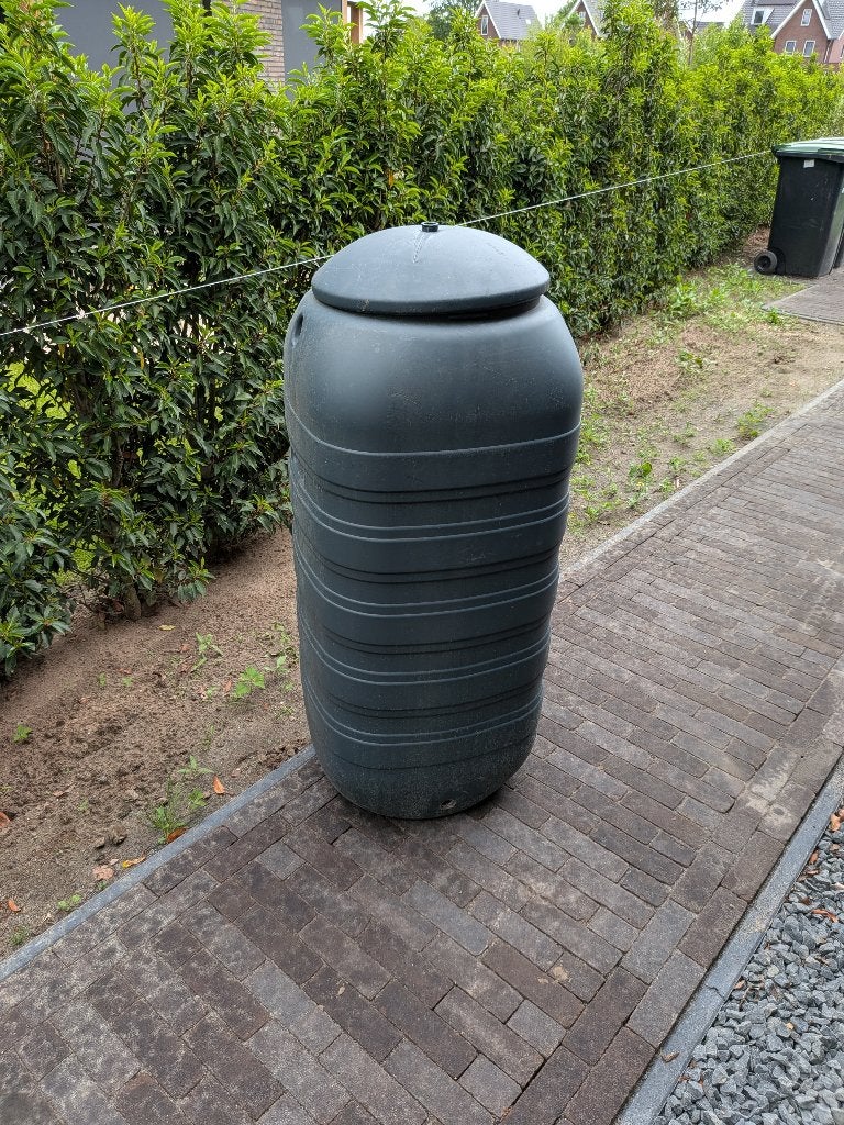 Regenton 250 liter, Tuin en Terras, 150 liter of meer, Ophalen, Gebruikt, Kunststof