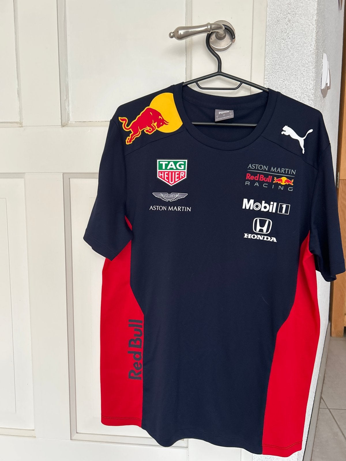 Puma Red Bull Racing F1 Team T-shirt Maat M, Ophalen, Zo goed als nieuw, Maat 48/50 (M), Blauw