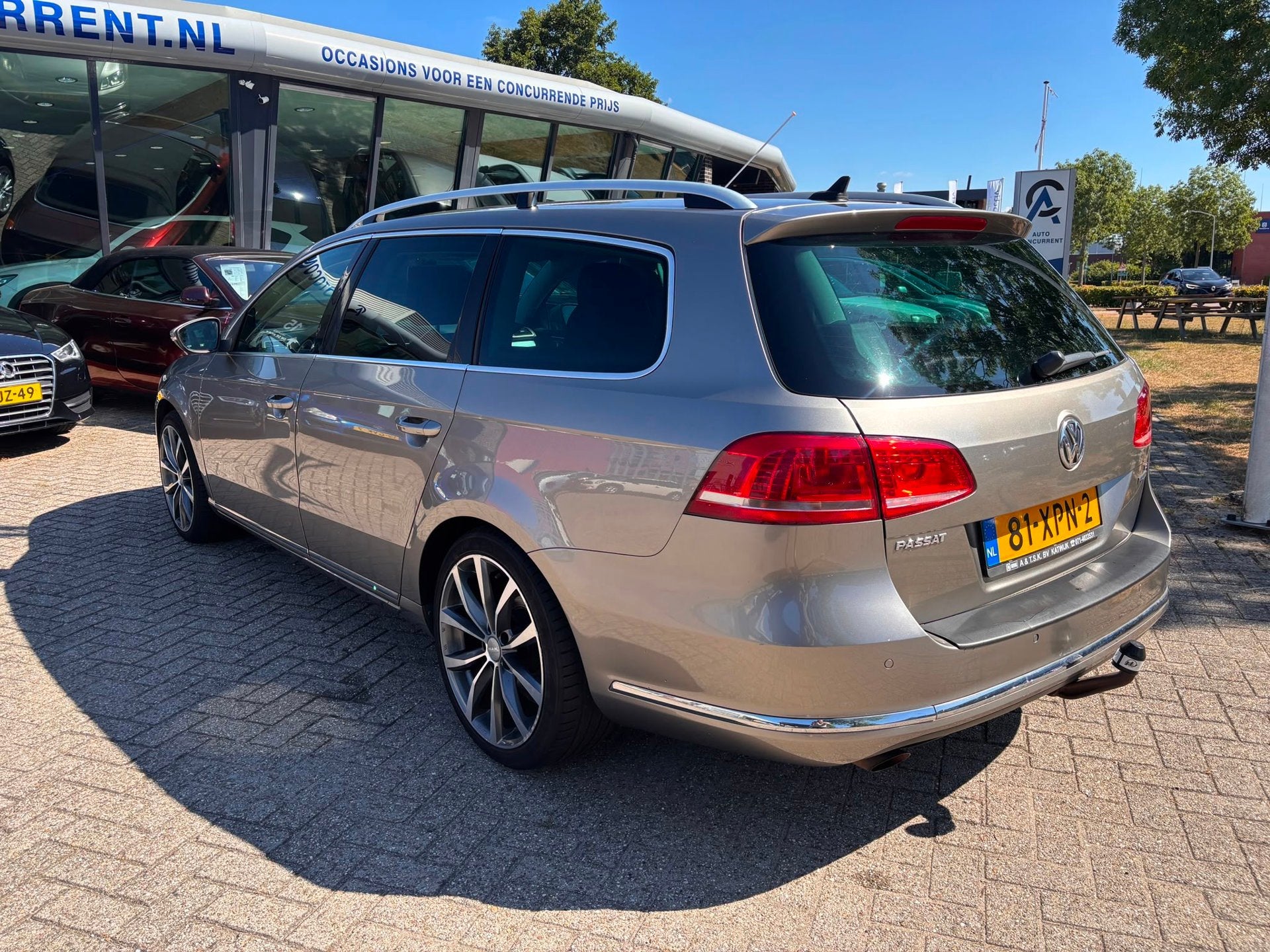 Volkswagen Passat Variant 1.4 TSI High Executive Line BlueMo, Auto's, Volkswagen, Euro 5, Gebruikt, Bruin, 122 pk