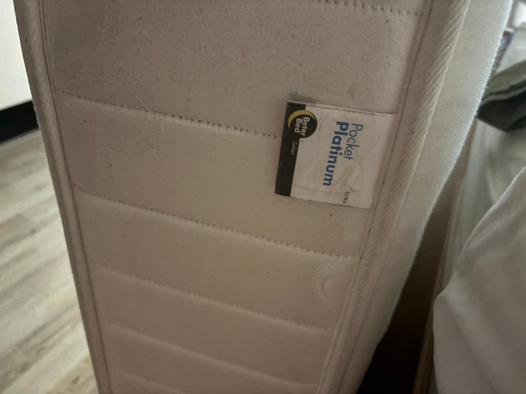 Eenpersoons Matras beterbed, Ophalen of Verzenden, Zo goed als nieuw