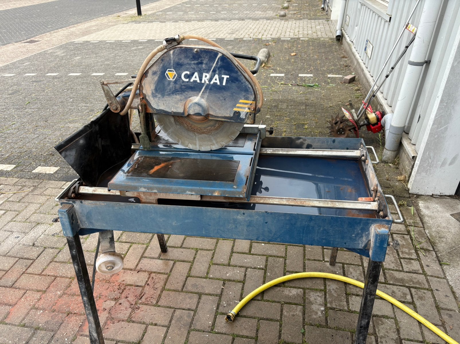 Carat s-coup 350 stenen zaag, Ophalen, Zo goed als nieuw, 1200 watt of meer, 70 mm of meer