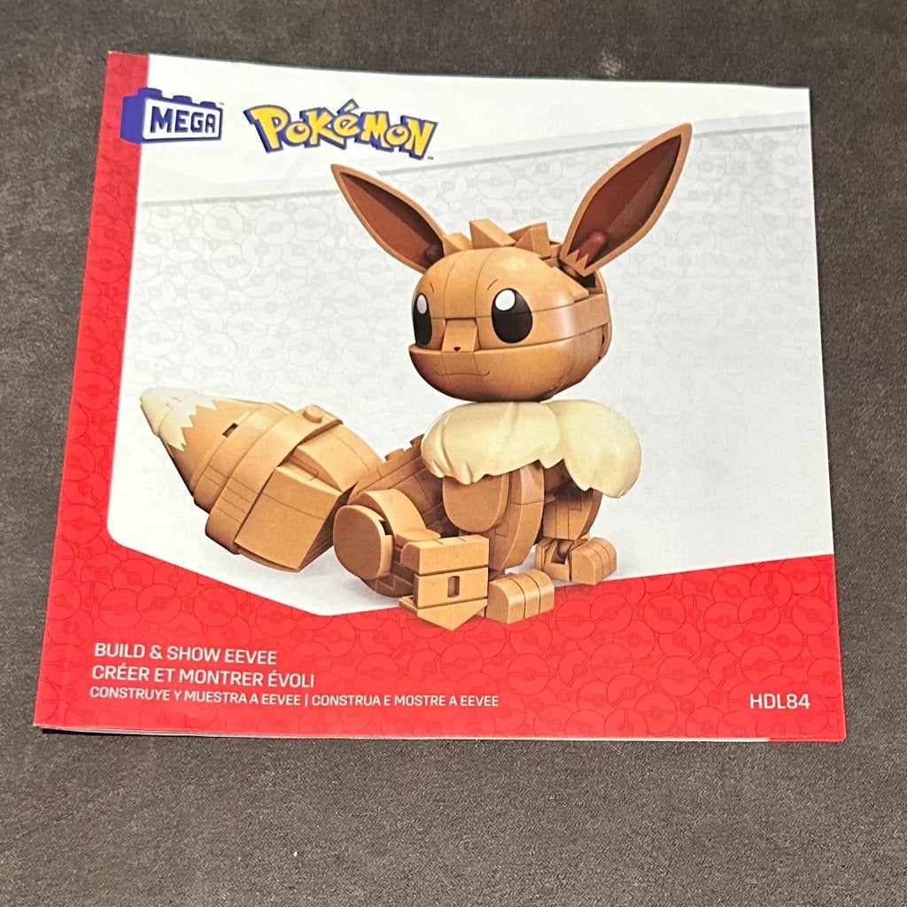 MEGA Construx Pokémon Jumbo Eevee, Ophalen of Verzenden, Zo goed als nieuw, Megabloks