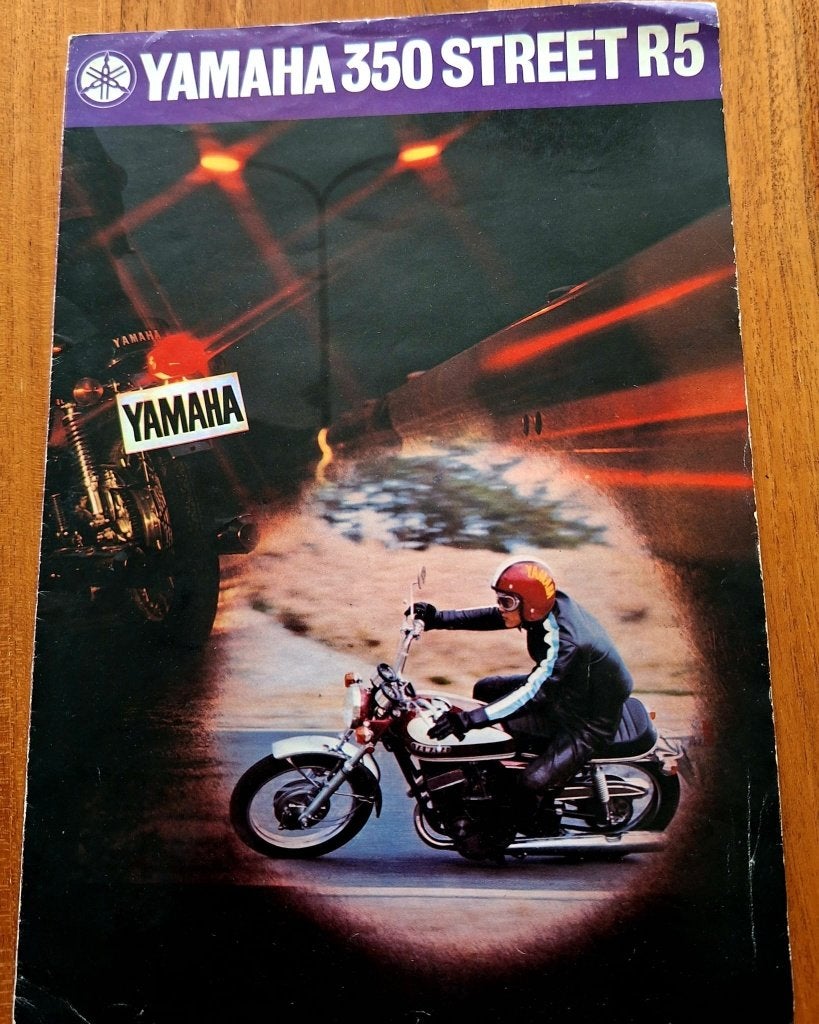 yamaha r5 350cc, Motoren, Ophalen of Verzenden, Yamaha