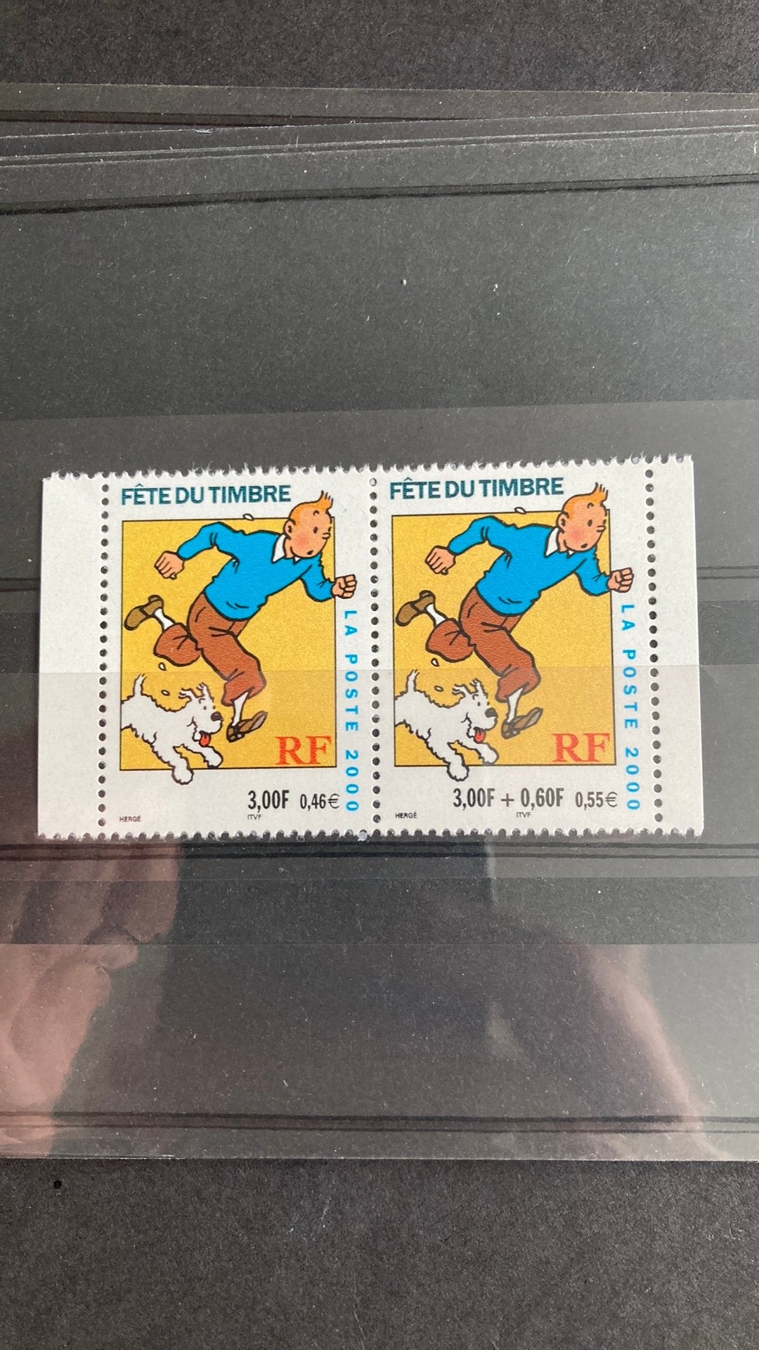 Frankrijk 3304A kuifje post fris/1412, Postzegels en Munten, Ophalen of Verzenden
