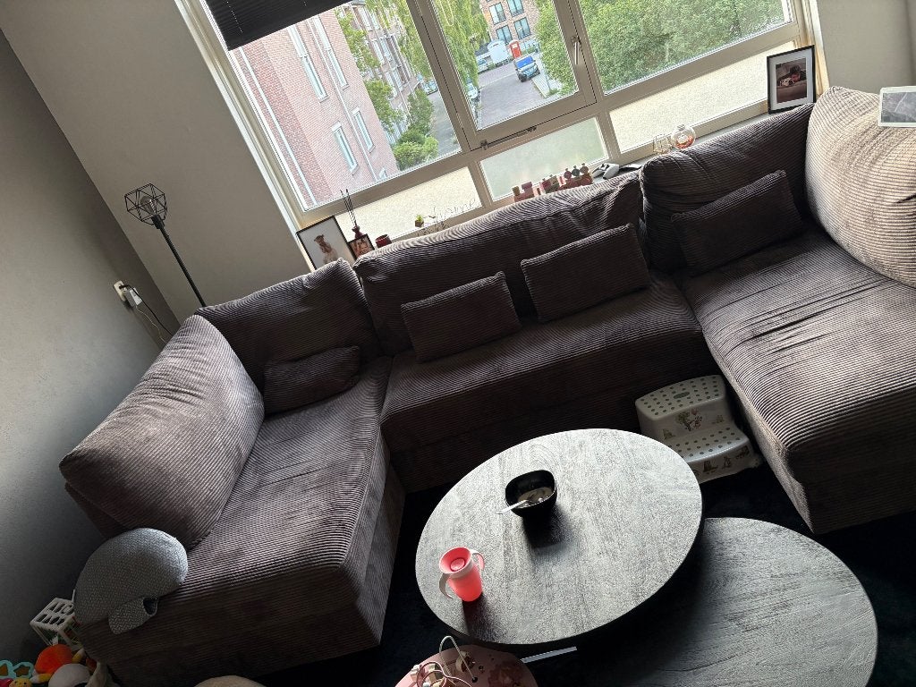 Gratis af te halen, Ophalen, Gebruikt, Hoekbank, 300 cm of meer