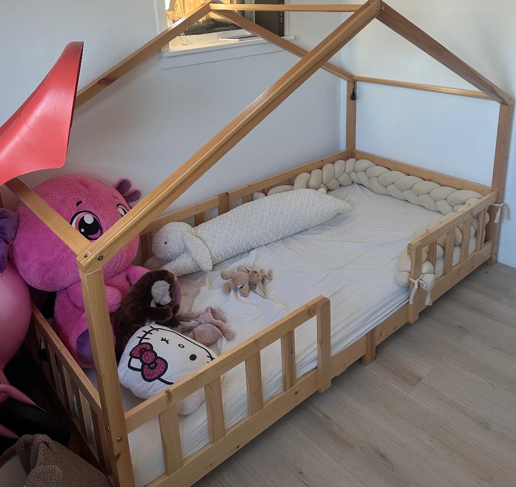 Kinderbed, Ophalen, Gebruikt, 70 tot 85 cm, Matras