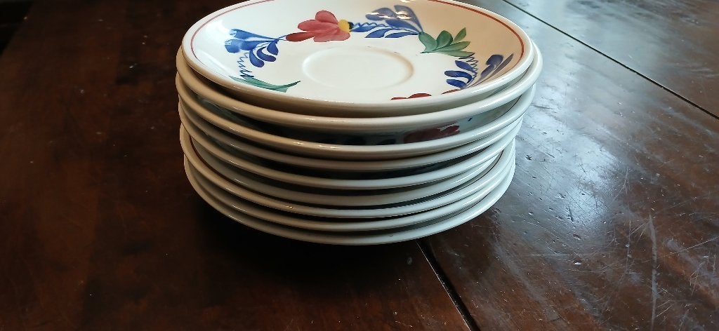 Boerenbont Boch losse schotels, 9st.16,5cm 1 euro p.st, Antiek en Kunst, Ophalen of Verzenden