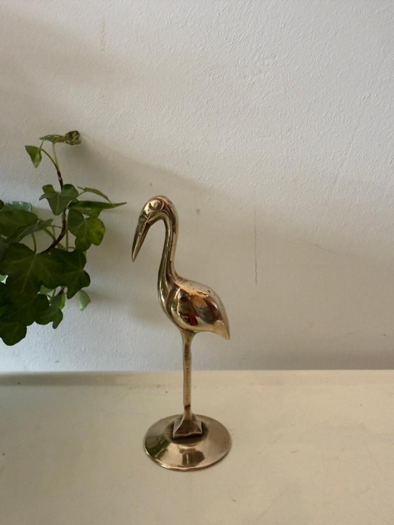 Messinh flamingo, Verzamelen, Beelden en Beeldjes, Zo goed als nieuw, Dier, Ophalen of Verzenden