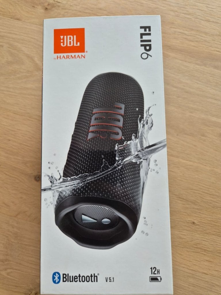 JBL Flip 6 – Nieuw, Nooit Gebruikt – Compleet – Top Geluid!, JBL, Nieuw, Draagbare speaker, Minder dan 60 watt