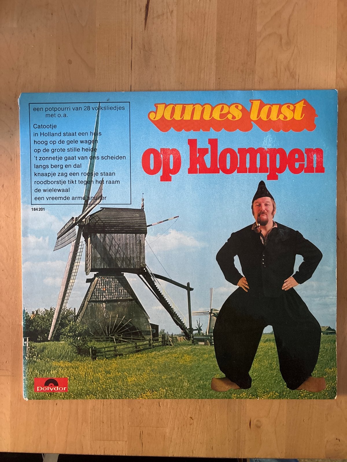 James Last op Klompen LP - Populaire Volksliedjes, LP, Gebruikt, Pop, Ophalen of Verzenden