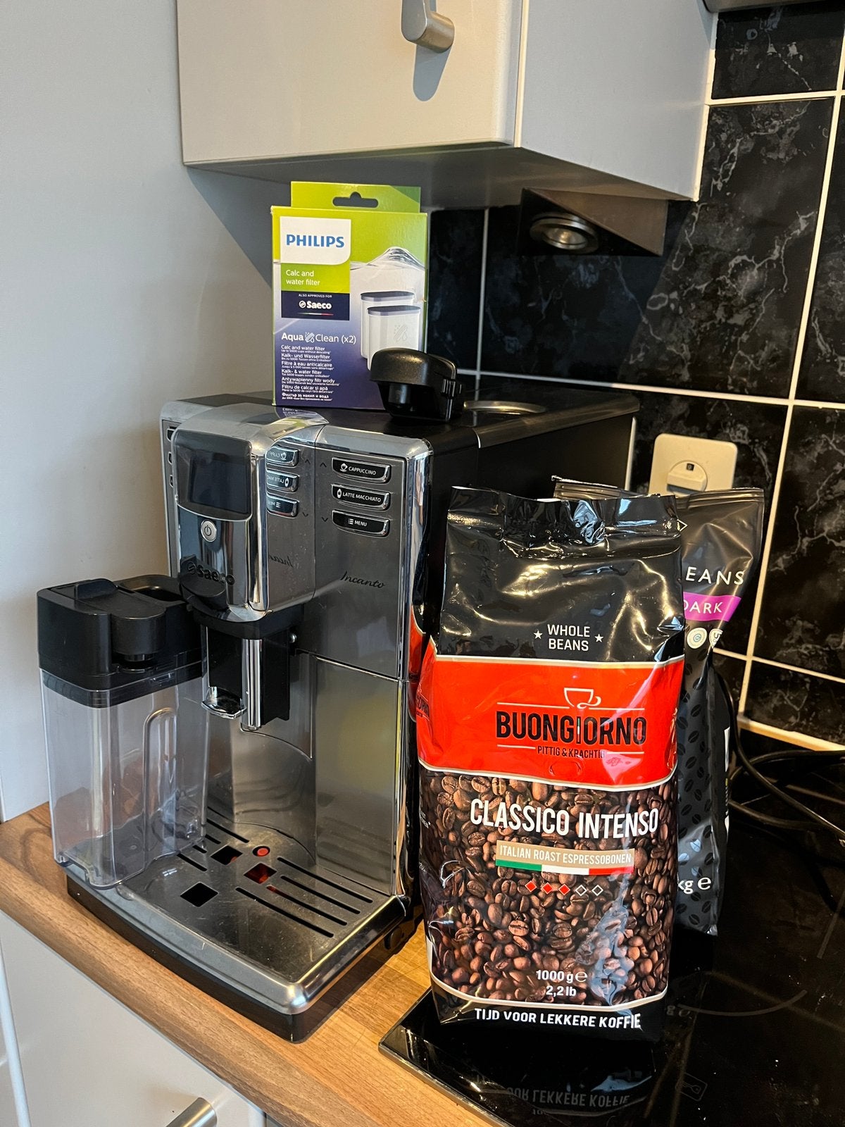 Philips saeco bonenkoffie, Saeco, Koffiebonen, Ophalen of Verzenden, Zo goed als nieuw