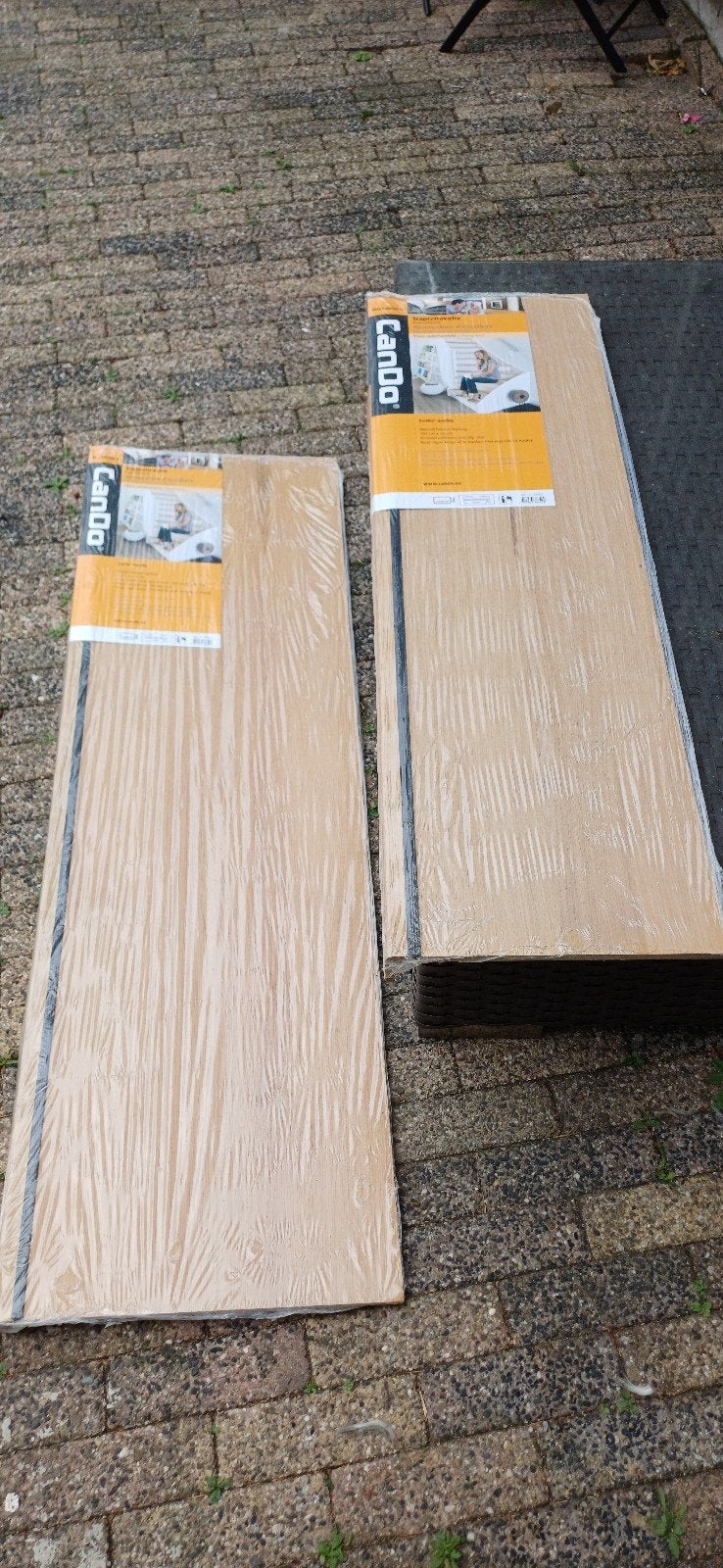 Nieuwe CanDo Traptredes (6 groot, 6 klein) + Trapspin, Ophalen of Verzenden