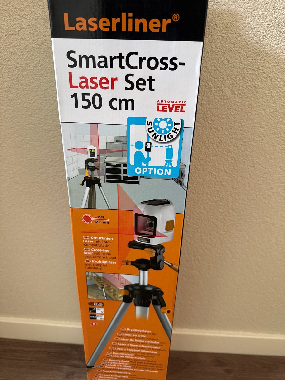 Laserliner SmartCross-Laser Set 150 cm, Ophalen, Zo goed als nieuw