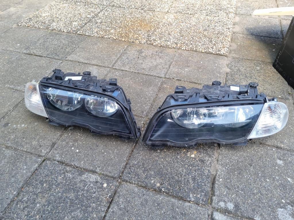Bmw e46 koplampen, Auto-onderdelen, Ophalen, Gebruikt, BMW