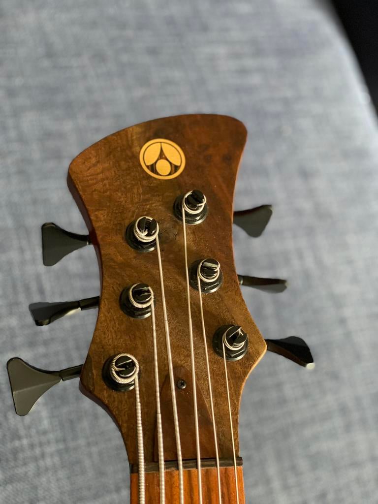 Adamovic Halo 6 string, Ophalen, Zo goed als nieuw, Elektrisch, 6-snarig