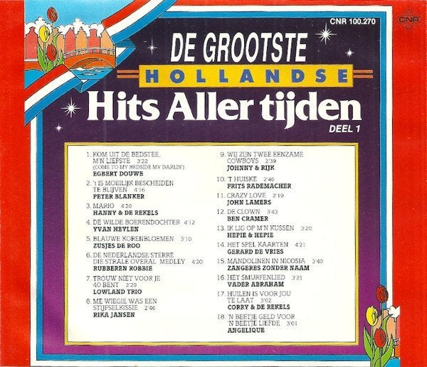 Various – De Grootste Hollandse Hits Allertijden Deel 1CD, Verzenden, Gebruikt, Pop, Album
