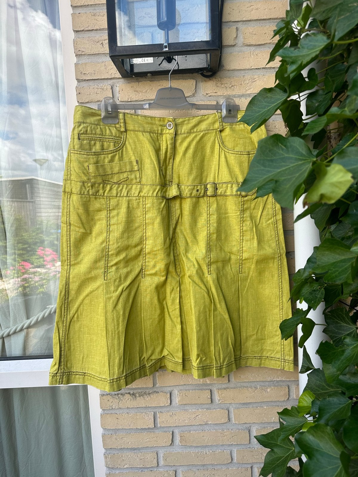 Sandwich rok | geel | maat 44, Geel, Maat 42/44 (L), Ophalen of Verzenden, Zo goed als nieuw
