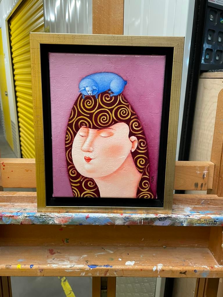 Ada Breedveld schilderij, Antiek en Kunst, Kunst | Schilderijen | Modern, Ophalen of Verzenden