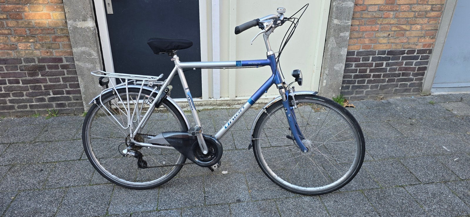 Te koop Union herenfiets versnellingen handremmen, Gebruikt, Versnellingen, 57 tot 61 cm, Ophalen