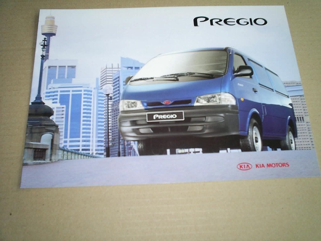Kia Pregio 8 pagina's., Verzenden, Zo goed als nieuw, Overige merken
