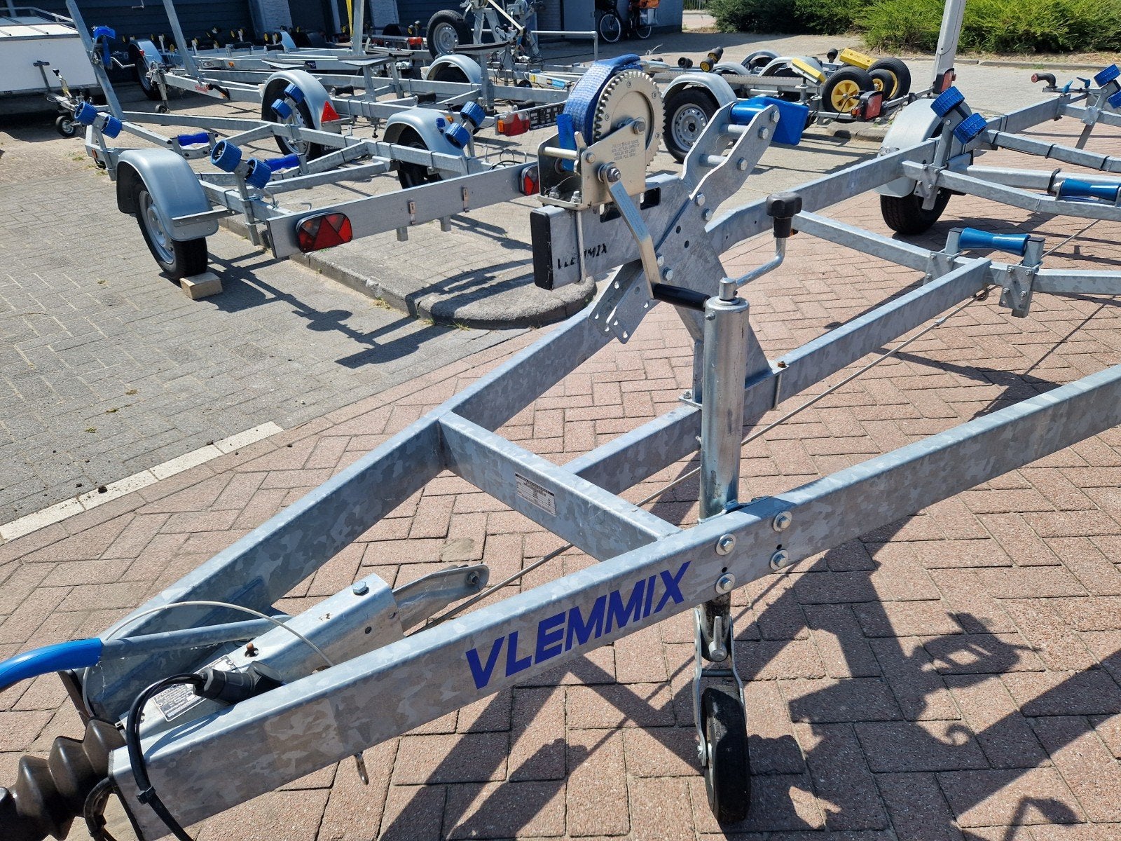 Vlemmix trailer 1350/631 in absolute nieuwstaat  BJ 2023 !!!, Minder dan 1500 kg, 6 tot 9 meter, Overige typen, Ophalen of Verzenden