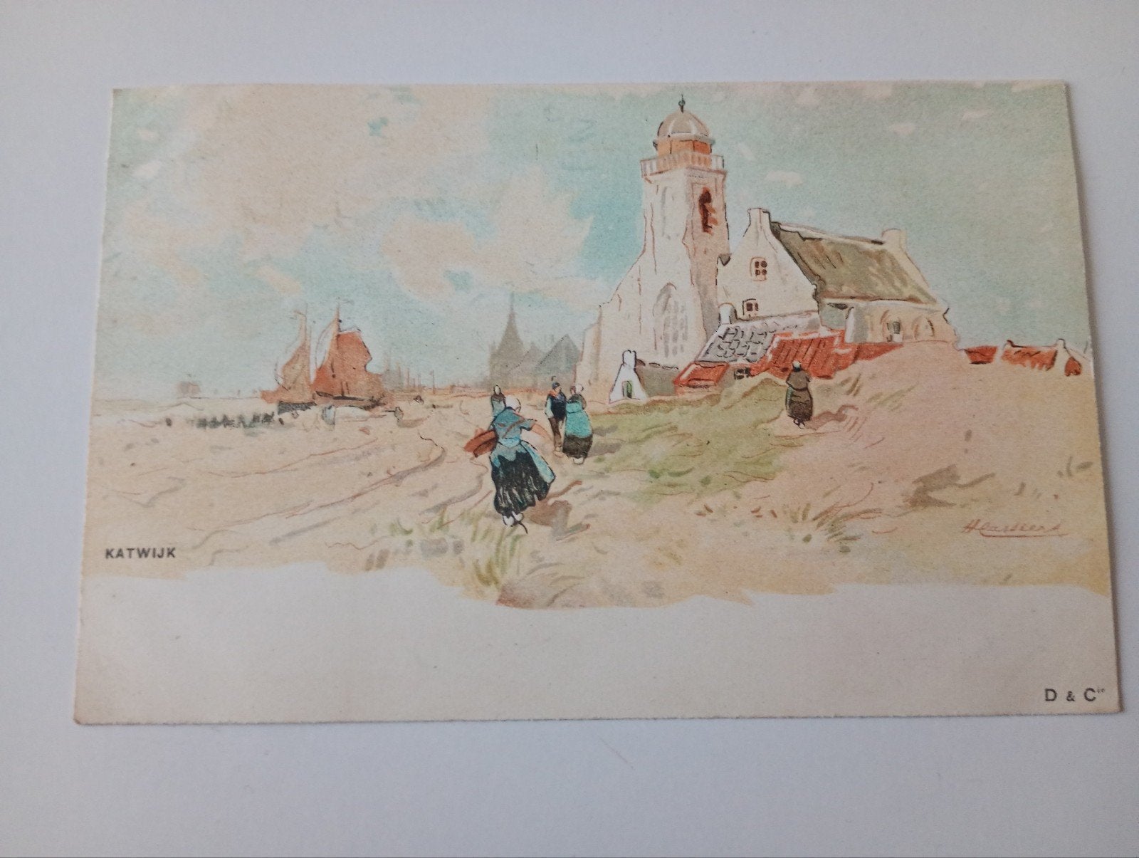 Katwijk Henri Cassiers, Ophalen of Verzenden, Voor 1920, Ongelopen, Zuid-Holland